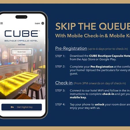 Cube Family Boutique Capsule Hotel At Chinatown Singapore Eksteriør billede