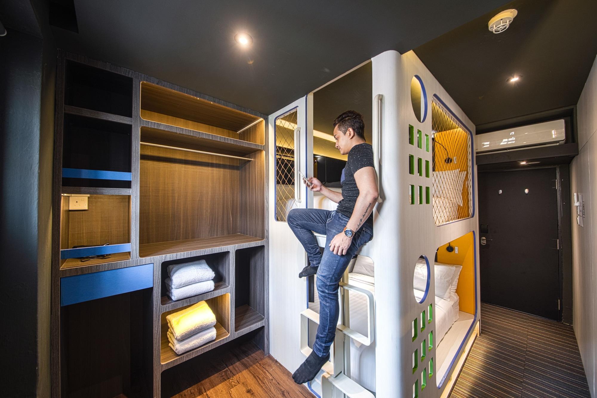 Cube Family Boutique Capsule Hotel At Chinatown Singapore Eksteriør billede