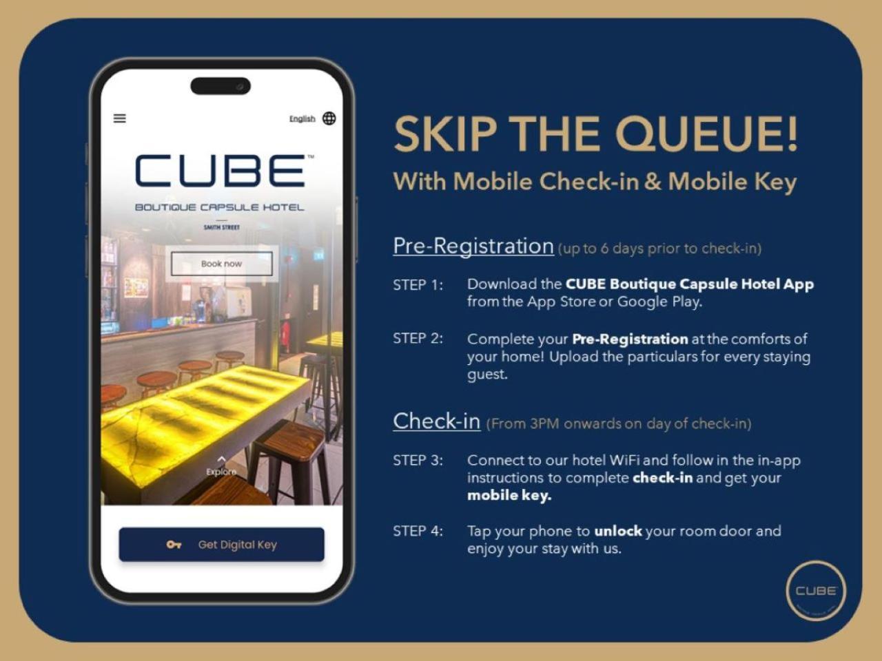 Cube Family Boutique Capsule Hotel At Chinatown Singapore Eksteriør billede